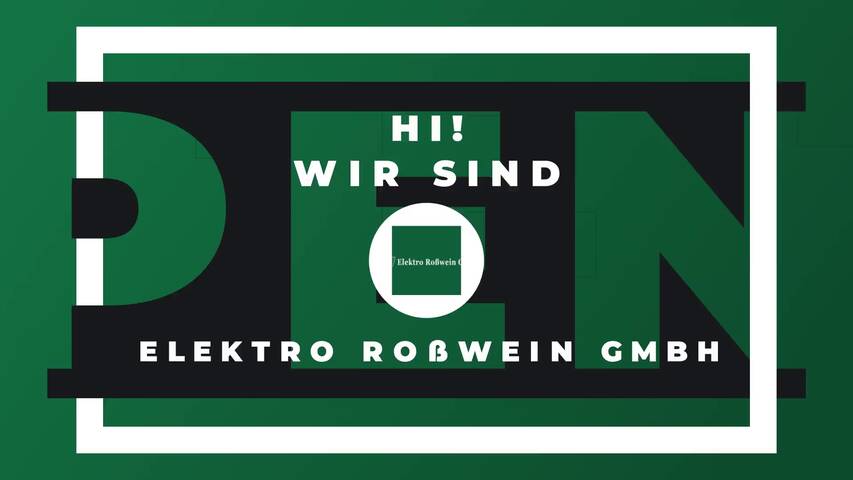 Video 1 Elektro Roßwein GmbH