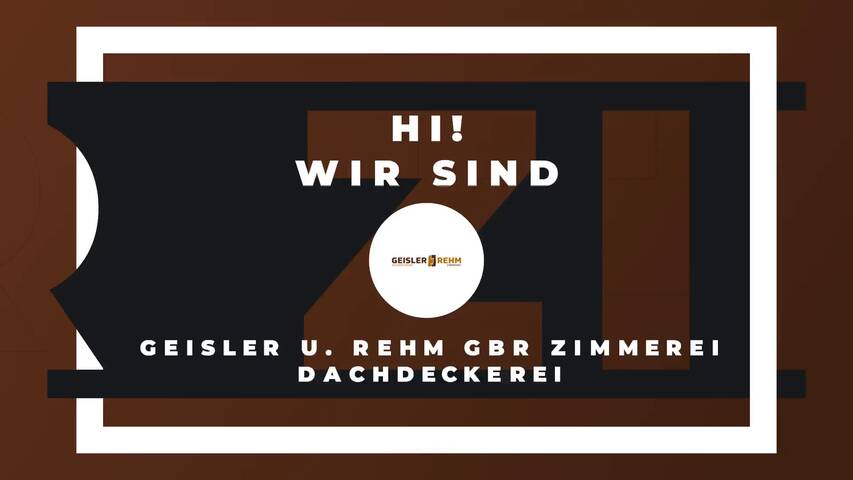 Video 1 Dachdeckerei Geisler & Rehm GdbR