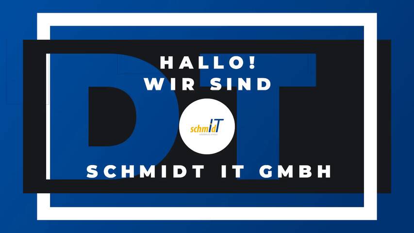 Video 1 Computer schmidt IT GmbH solutions & services