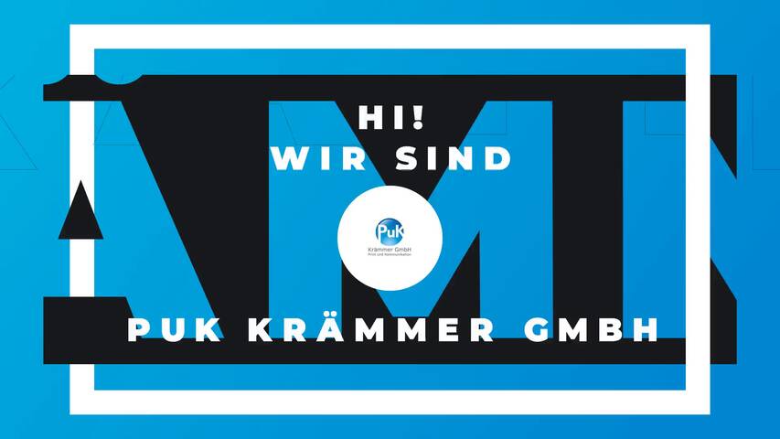 Video 1 Druckerei PuK Krämmer GmbH
