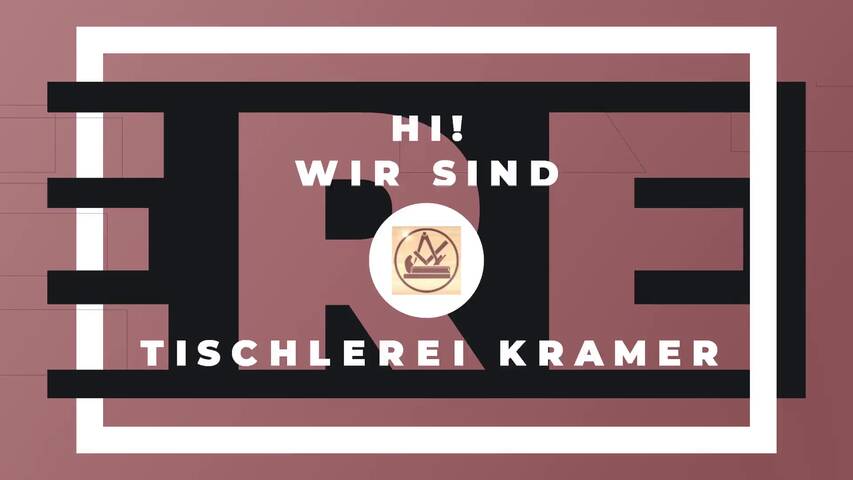 Video 1 Colmnitzer Bau- und Möbeltischlerei Kramer
