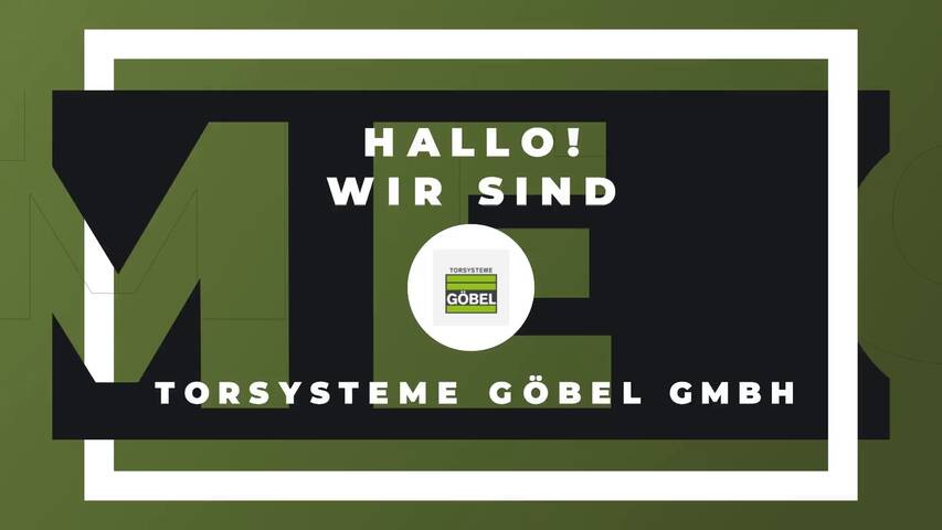 Video 1 Torsysteme Göbel GmbH
