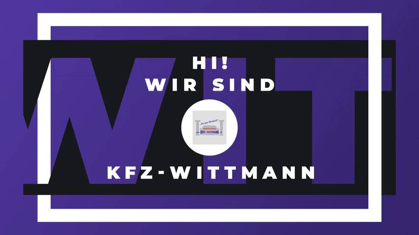 Video 1 Kfz Wittmann