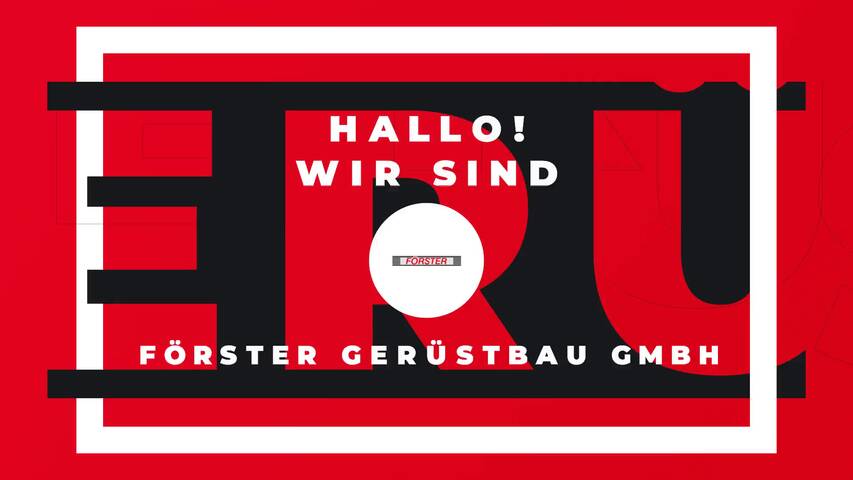 Video 1 Gerüstbau Förster GmbH