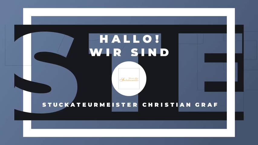 Video 1 Graf Christian STUCKATEURMEISTER
