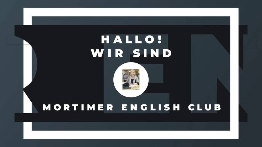 Video 1 Mortimer English Club, Inh. Andrea Stoffel