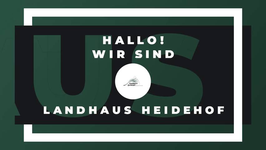Video 1 Landhaus Heidehof