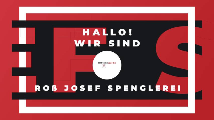 Video 1 Roß Josef Spenglerei