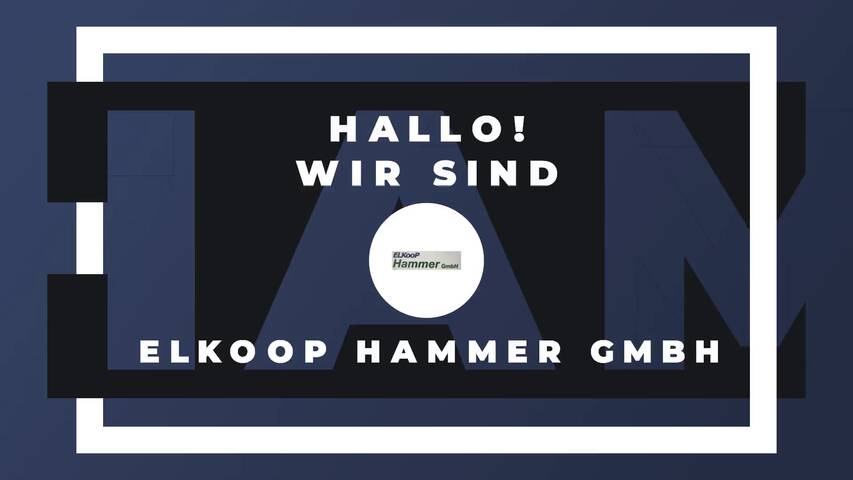Video 1 ELKooP Hammer GmbH