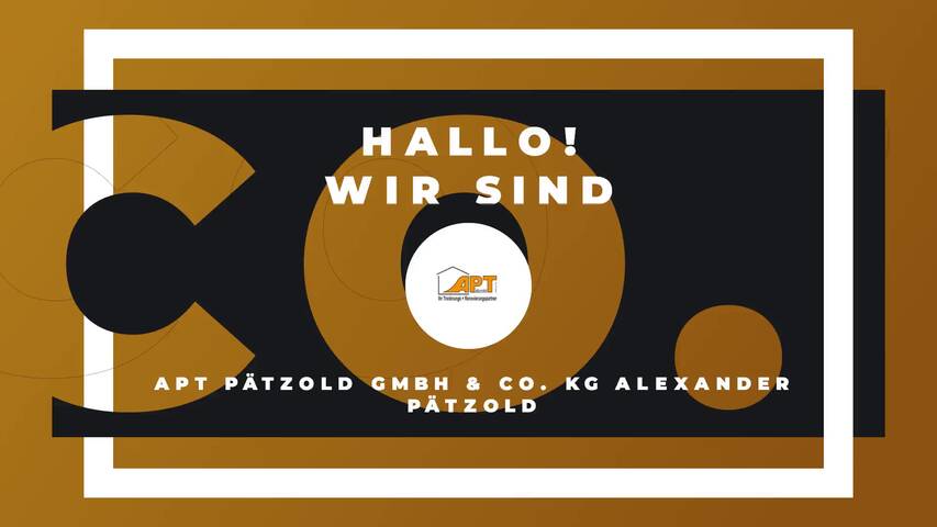 Video 1 APT Pätzold GmbH & Co. KG Alexander Pätzold