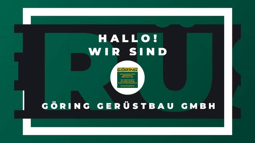 Video 1 Göring Gerüstbau GmbH