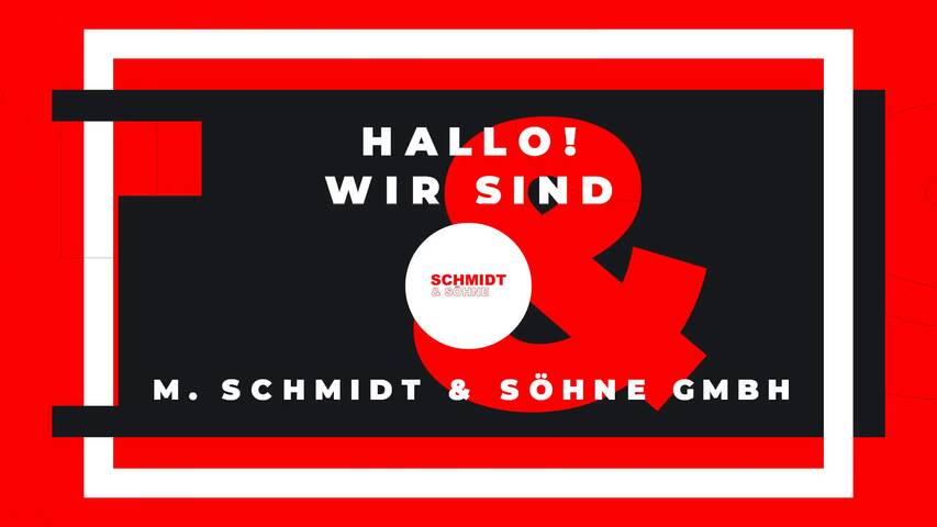 Video 1 M. Schmidt & Söhne GmbH