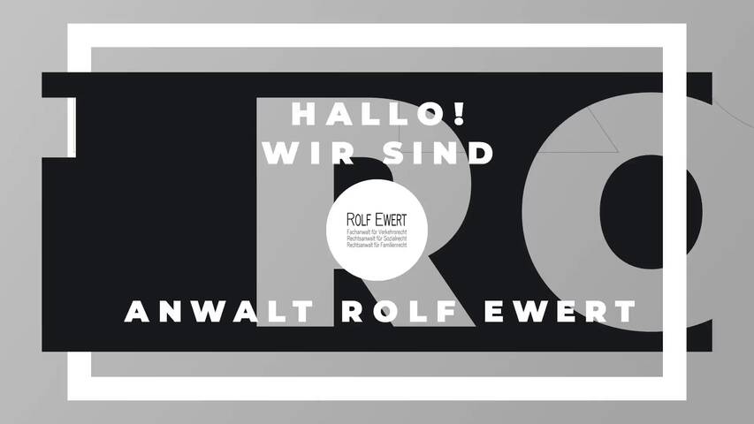 Video 1 Anwalt Ewert, Rolf