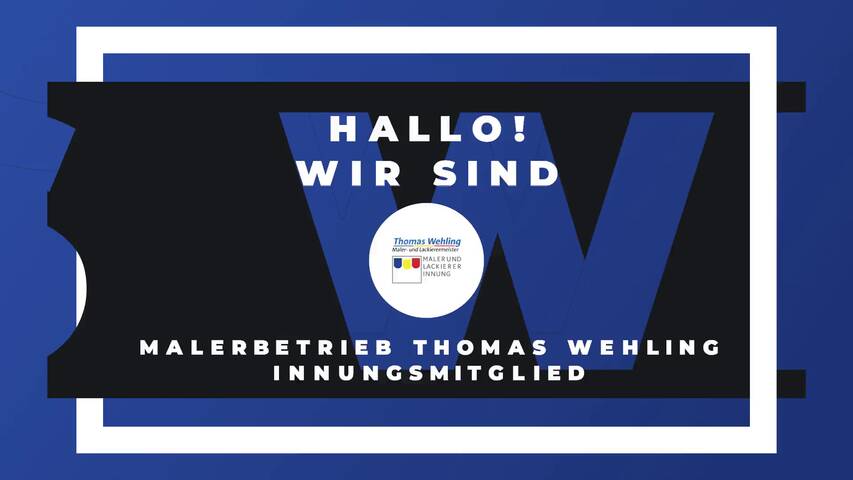 Video 1 Malerbetrieb Thomas Wehling Innungsmitglied