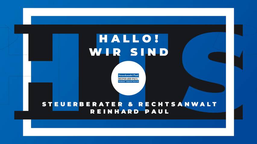 Video 1 Steuerberater & Rechtsanwalt Reinhard Paul