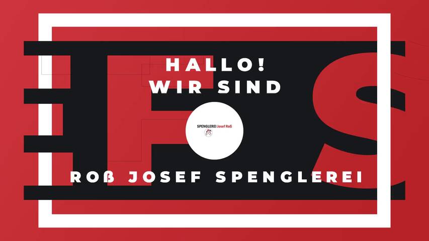 Video 1 Roß Josef - Spenglerei Rosenheim