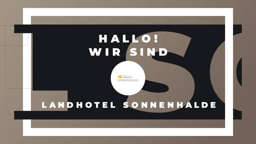 Video 1 Landhotel Sonnenhalde