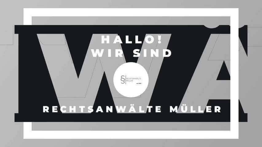 Video 1 Rechtsanwälte Müller