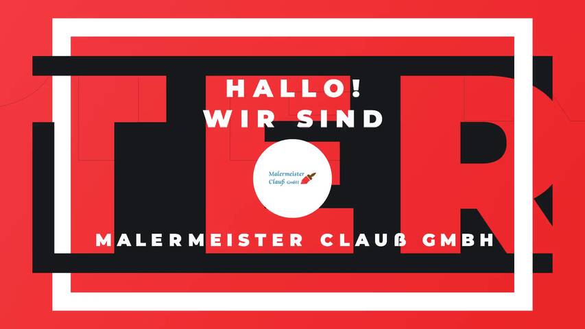 Video 1 Malermeister Clauß GmbH