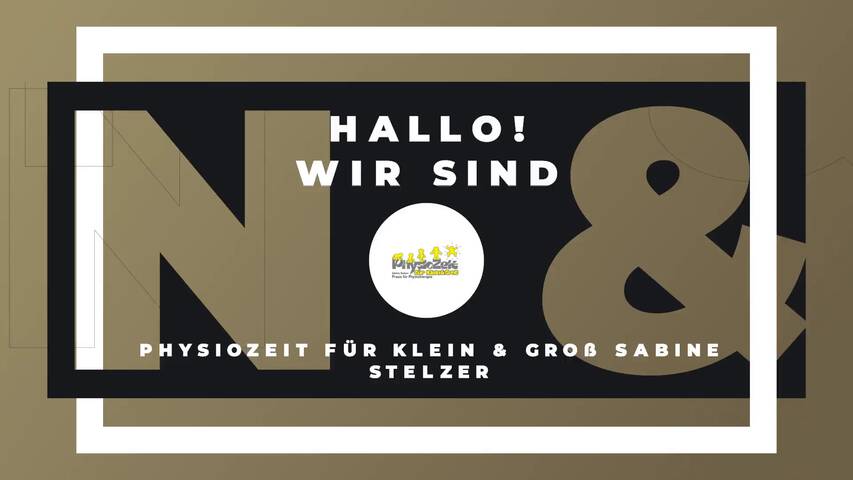 Video 1 PhysioZeit für Klein & Groß Sabine Stelzer