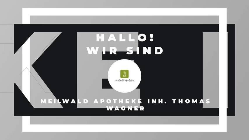 Video 1 Meilwald Apotheke Inh. Thomas Wagner Video 1 Meilwald Apotheke Inh. Thomas Wagner