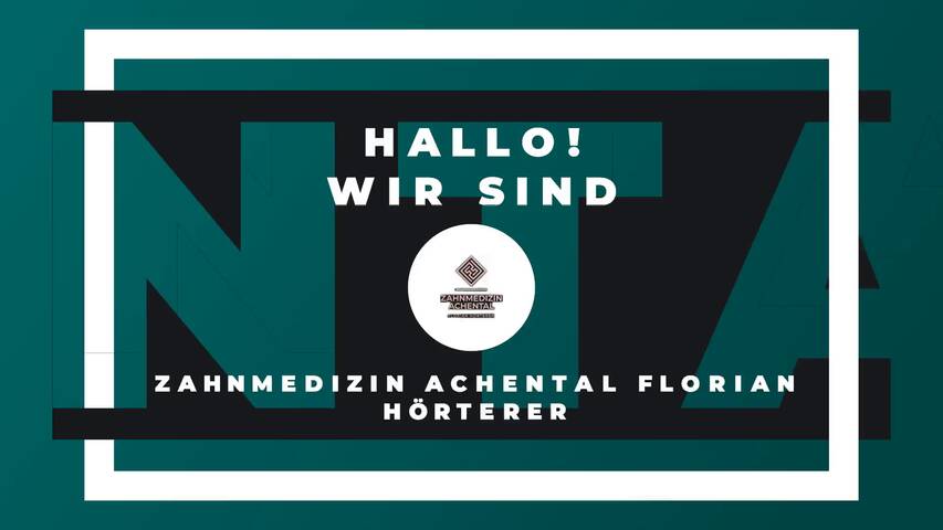 Video 1 Zahnmedizin Achental Florian Hörterer