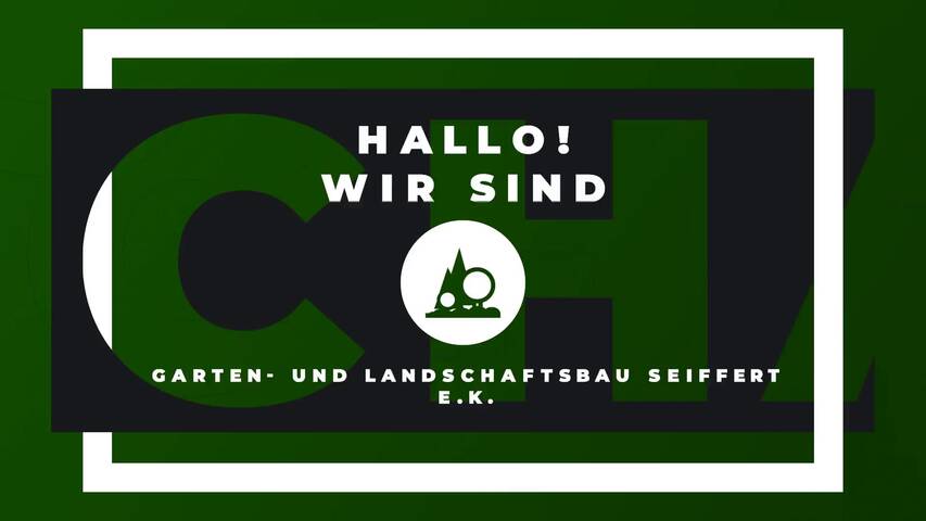 Video 1 Garten- und Landschaftsbau Seiffert