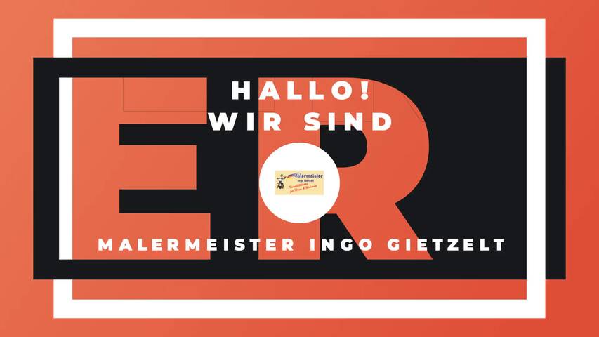 Video 1 Malermeister Ingo Gietzelt