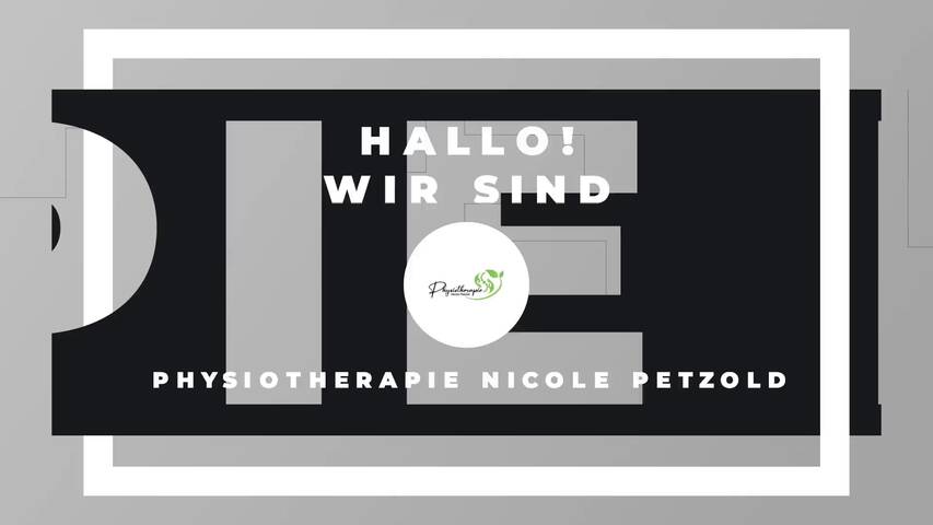 Video 1 Physiotherapie Nicole Petzold