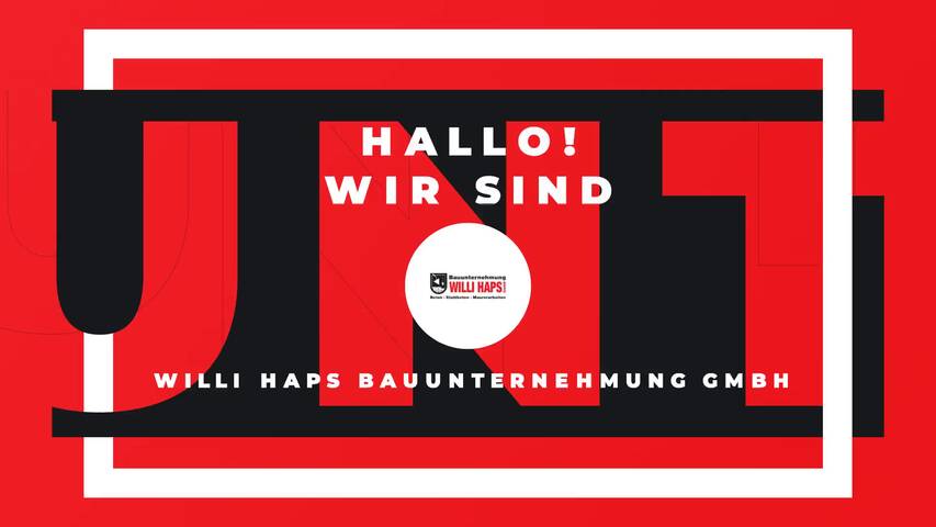 Video 1 Bauunternehmen Haps