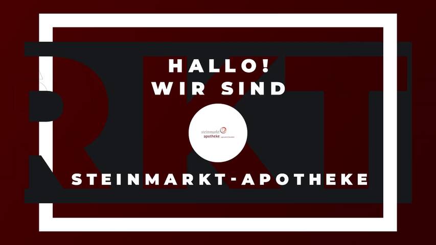 Video 1 Steinmarkt-Apotheke