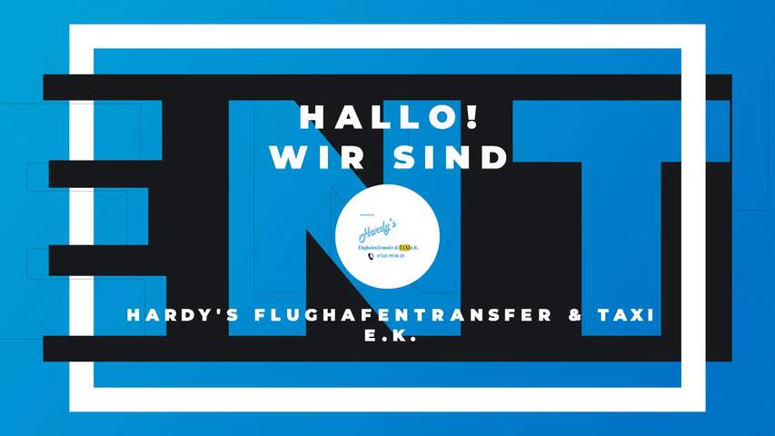 Video 1 Hardys FlughafenTransfer & Taxi e.K.