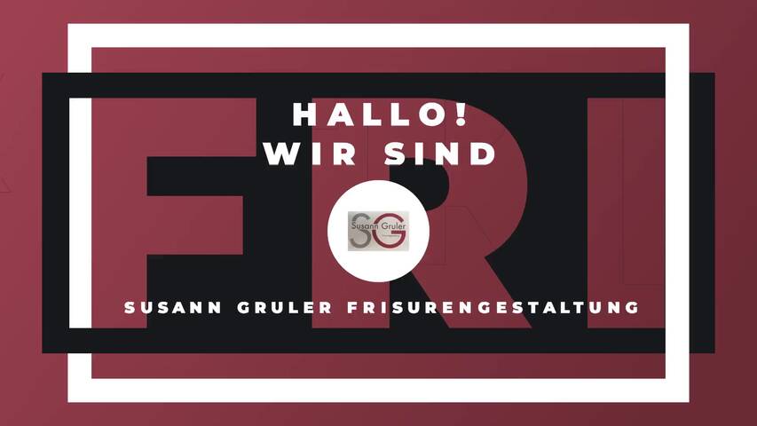 Video 1 Gruler Frisurengestaltung