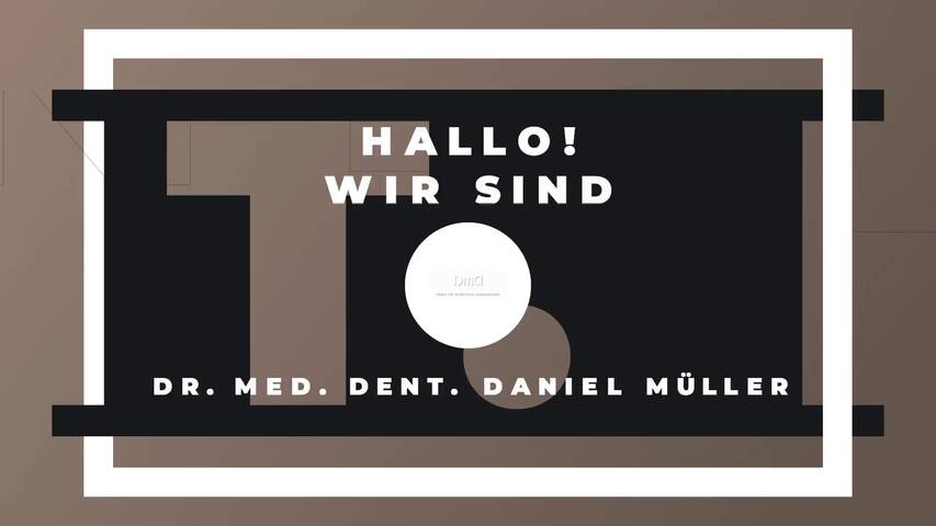 Video 1 Dr. med. dent. Daniel Müller