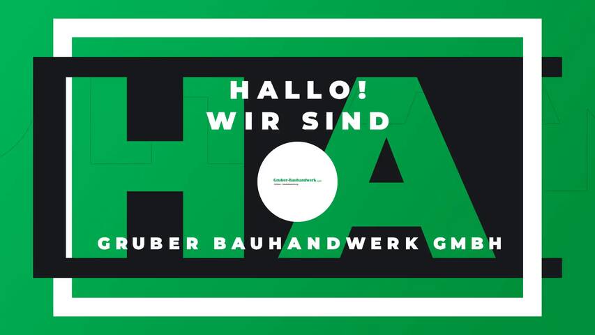 Video 1 Gruber Bauhandwerk GmbH