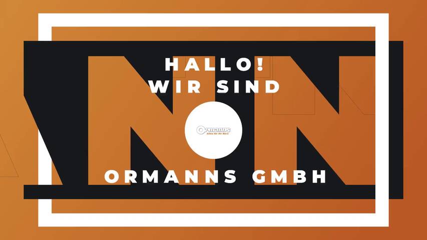 Video 1 Ormanns GmbH