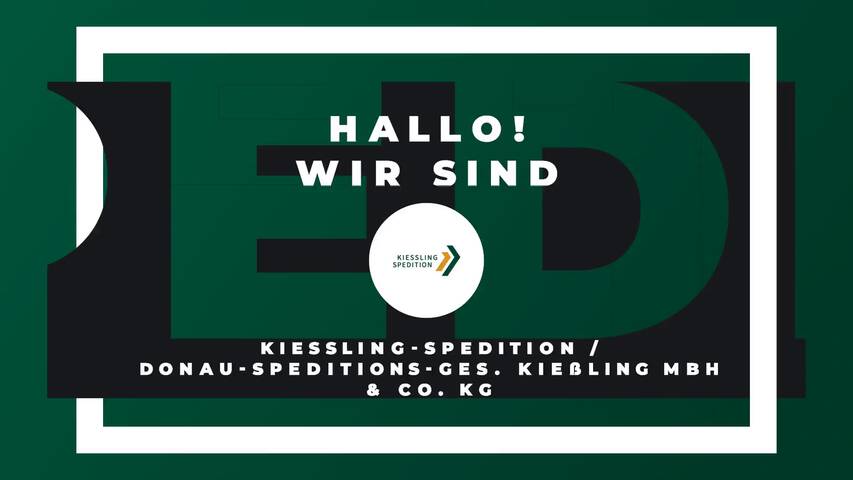 Video 1 Kiessling-Spedition / Donau-Speditions-Ges. Kießling mbH & Co. KG