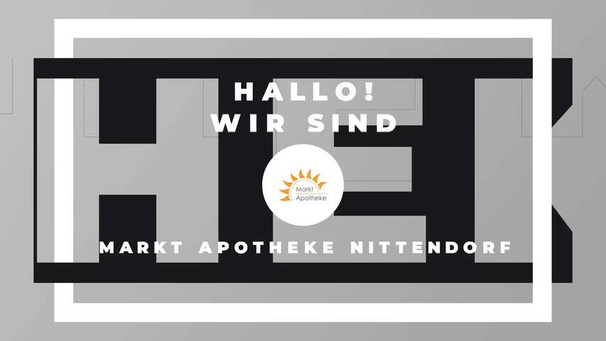 Video 1 Markt Apotheke Nittendorf