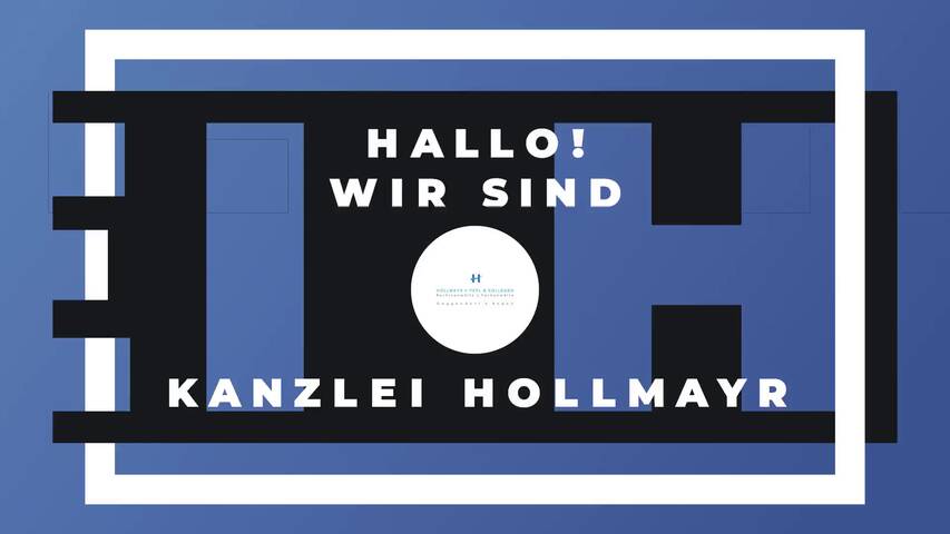 Video 1 Kanzlei Hollmayr - Perl & Kollegen / Seit über 30 Jahren