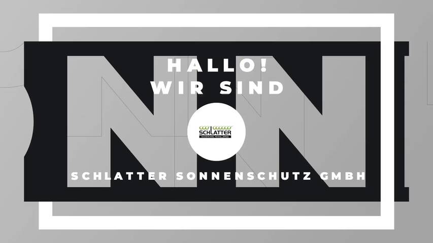 Video 1 Rollladen Schlatter