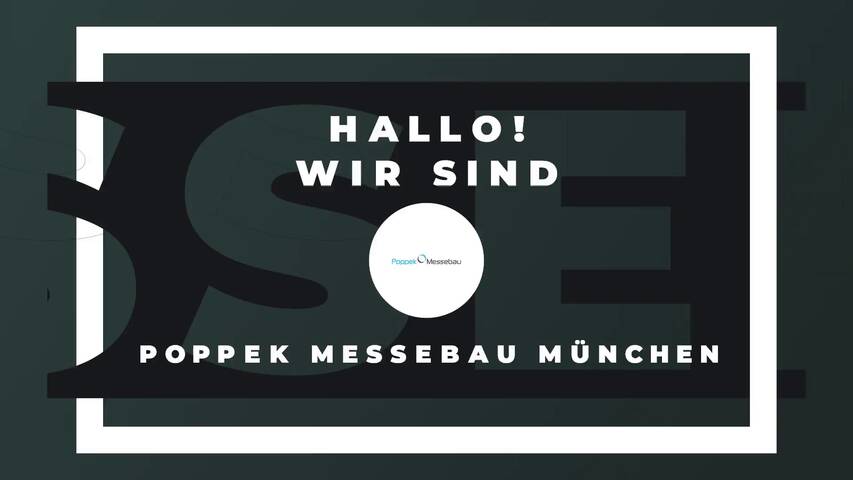 Video 1 Poppek Messebau München