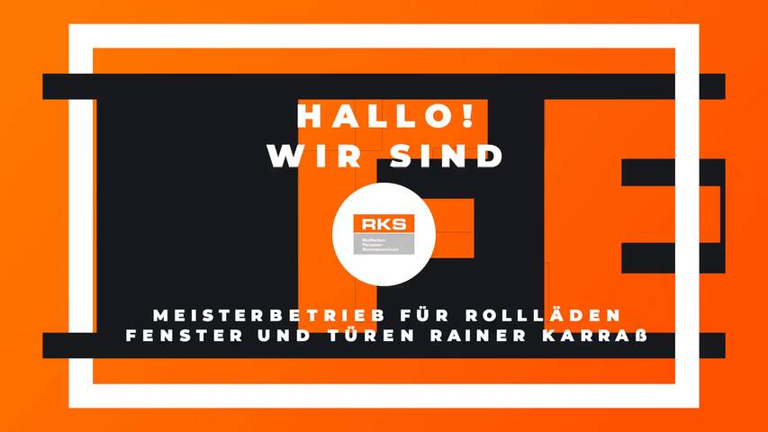 Video 1 Karraß Rollladenbau