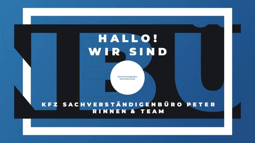 Video 1 KFZ Sachverständigenbüro Peter Rinnen & Team