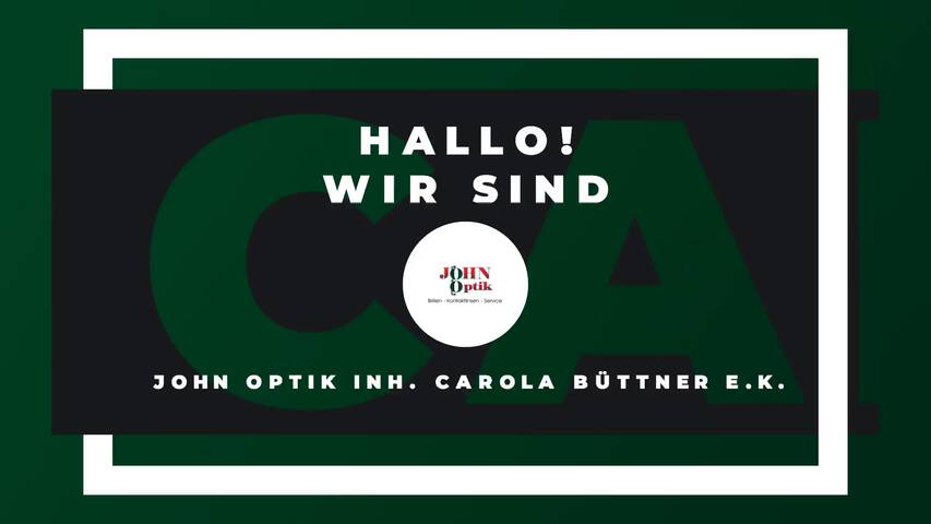 Video 1 John Optik Inh. Carola Büttner e.K.