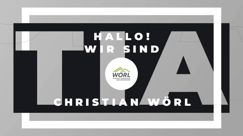 Video 1 Christian Wörl