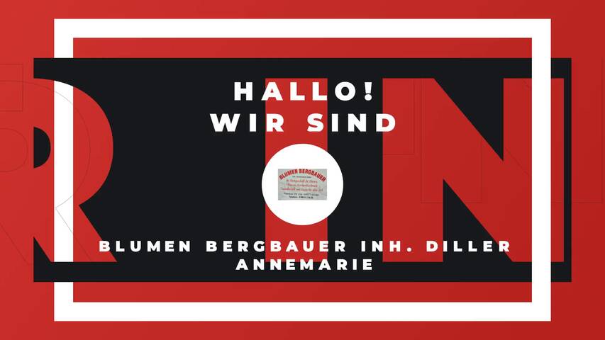 Video 1 Bergbauer Blumen