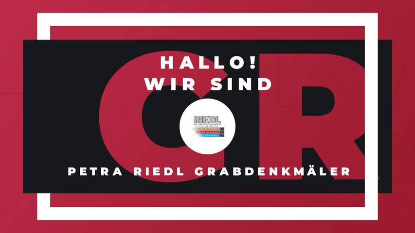 Video 1 Petra Riedl Grabdenkmäler