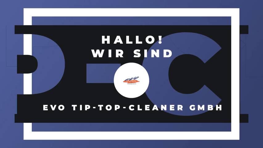 Video 1 EVO Tip-Top-Cleaner GmbH