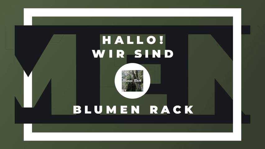Video 1 Blumen Rack
