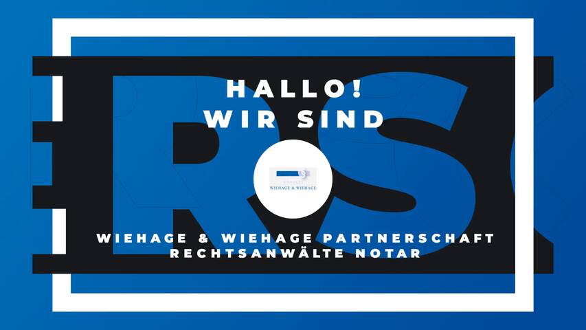 Video 1 Wiehage & Wiehage Partnerschaft Rechtsanwälte Notar
